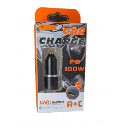 АЗУ PD 100W ABS+PS USB