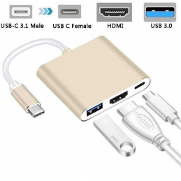 Переходник TYPE-C adapter 3...
